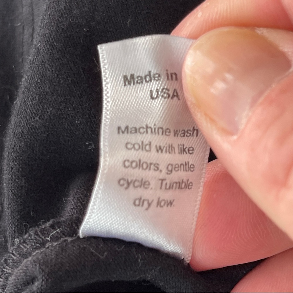 Michael Stars Women's Black Sleeveless Racerback Bodycon Midi Dress Size XS - Picture 10 of 10